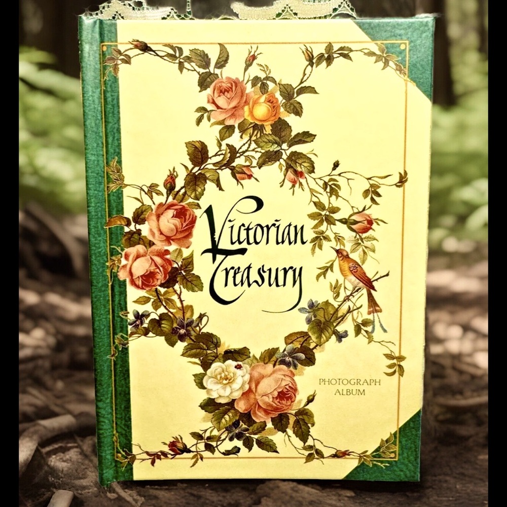 💐VICTORIAN TREASURY💐 NEW PHOTO KIT W/ ALBUM BOOK, 6 PHOTO CARDS & ENVELOPES🌹